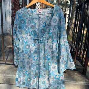 Popover casual cotton dress. Sweet!